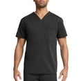 thumbnail image 1 of Scrubstar Men's Ultimate Stretch Antimicrobial Fabric Technology V-Neck Tuck-in Scrub Top WD854A, 1 of 5