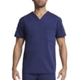 thumbnail image 1 of Scrubstar Men's Ultimate Stretch Antimicrobial Fabric Technology V-Neck Tuck-in Scrub Top WD854A, 1 of 7