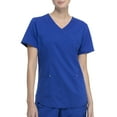 thumbnail image 1 of Scrubstar Short Sleeve Mock Neck Wrap Scrub Top (Women's), 1 Count, 1 Pack, 1 of 9