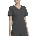 thumbnail image 1 of Scrubstar Short Sleeve Mock Neck Wrap Scrub Top (Women's), 1 Count, 1 Pack, 1 of 9