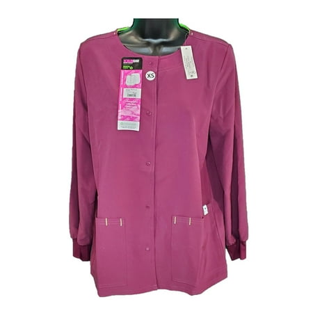 Scrubstar Stretchable Snap-Front Warm-Up Scrub Jacket (Women's)