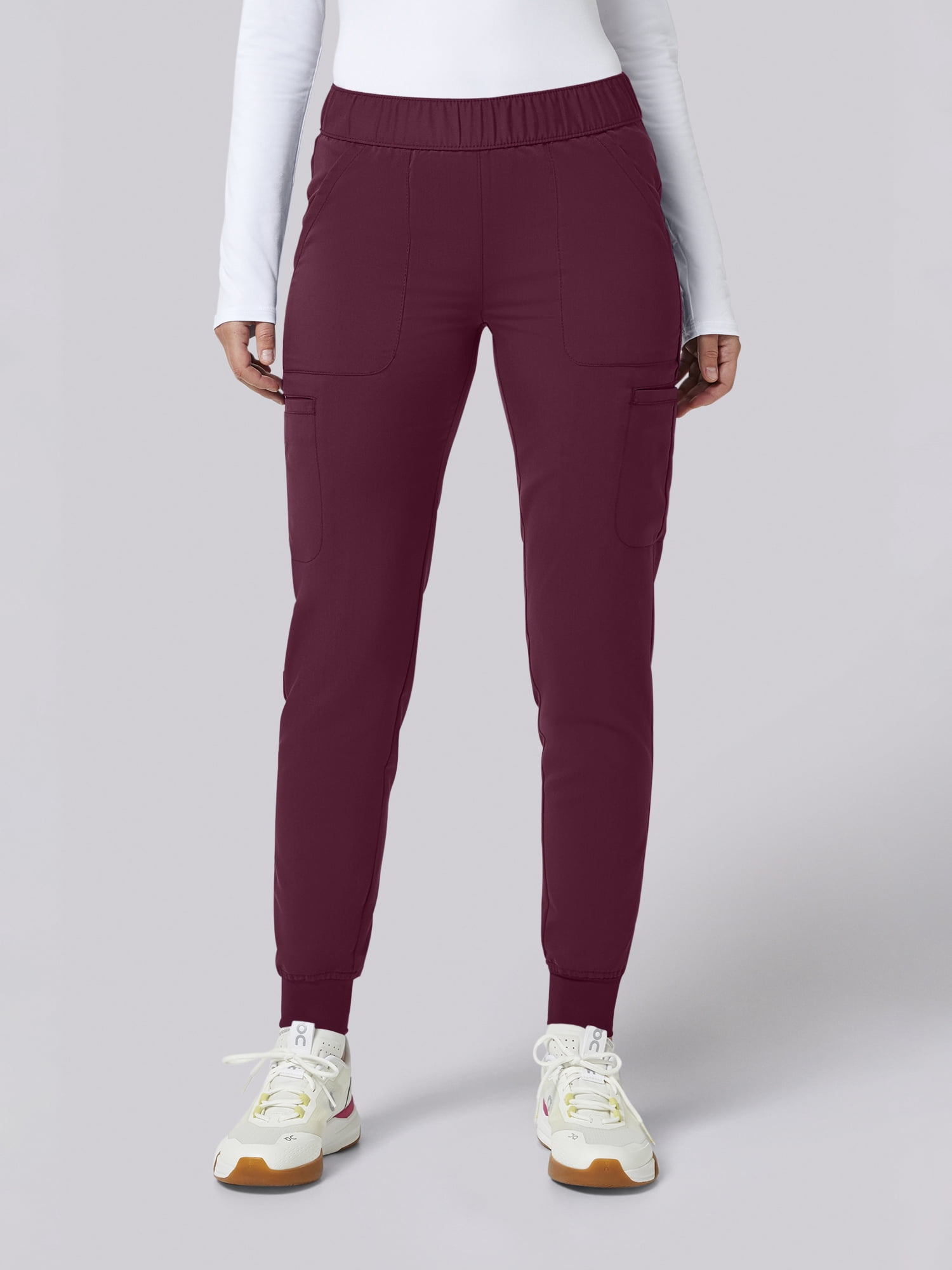 Scrubstar Ultimate Women’s Antimicrobial Cargo Jogger Scrub Pant, Sizes XS–3XL