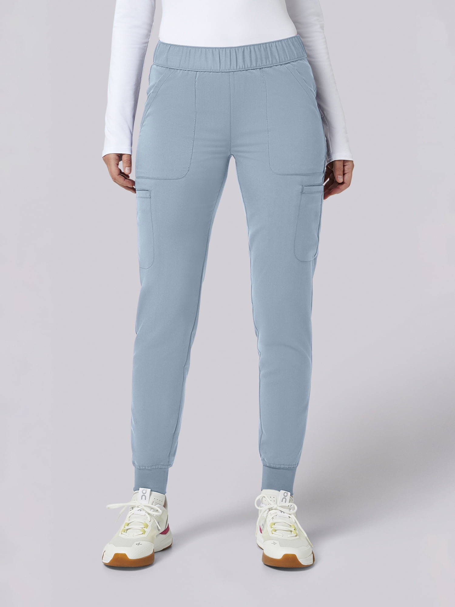 Scrubstar Ultimate Women’s Antimicrobial Cargo Jogger Scrub Pant, Sizes XS–3XL