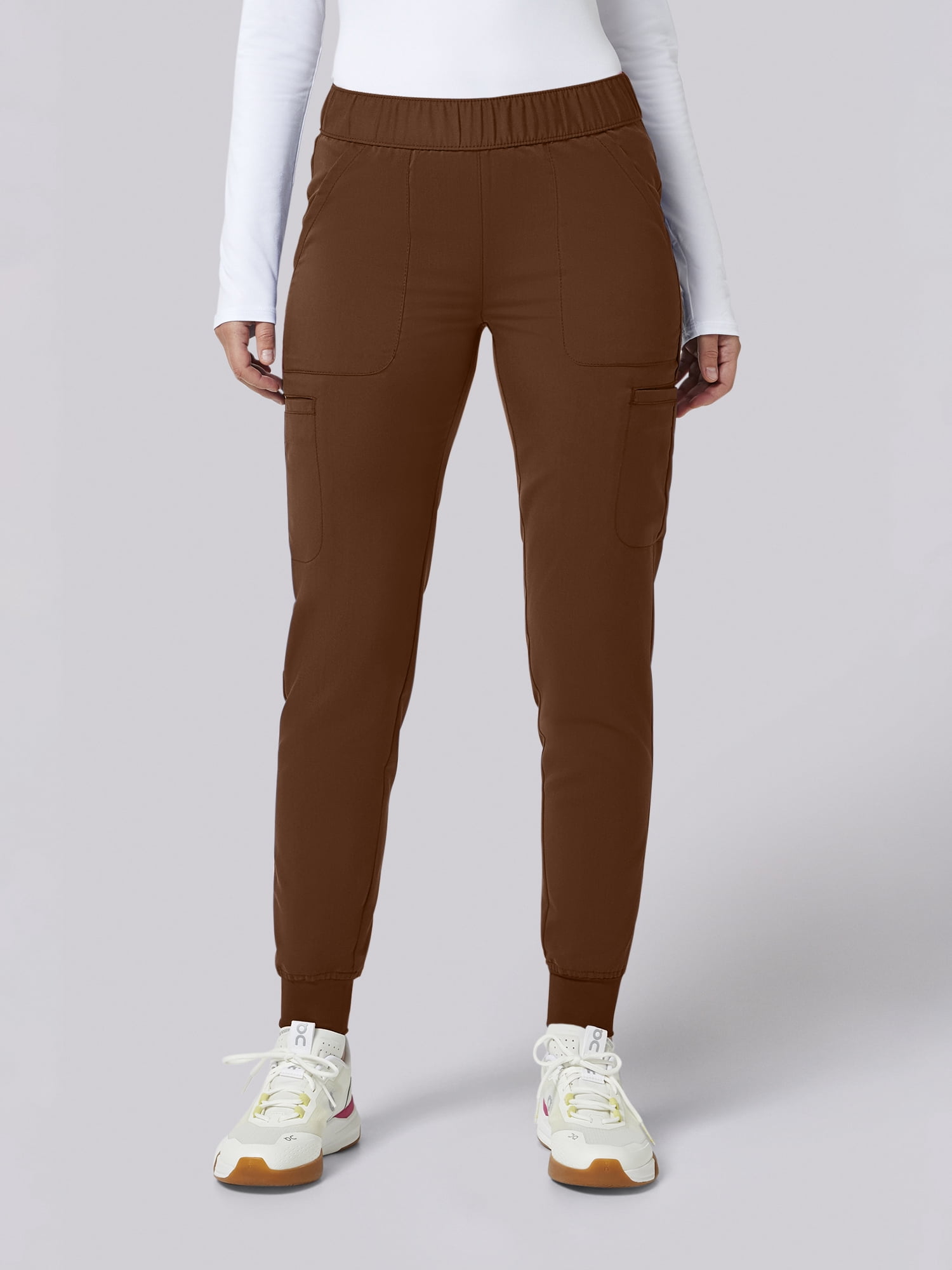 Scrubstar Ultimate Women’s Antimicrobial Cargo Jogger Scrub Pant, Sizes XS–3XL