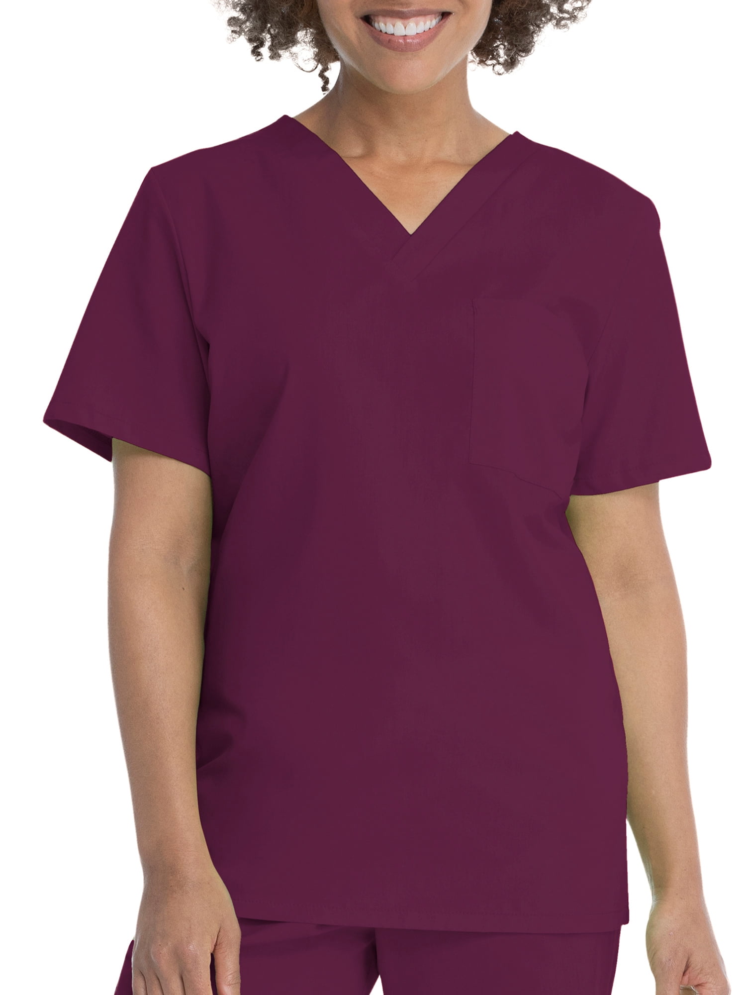 Scrubstar Unisex Core Essentials Antimicrobial VNeck Scrub Top WD835
