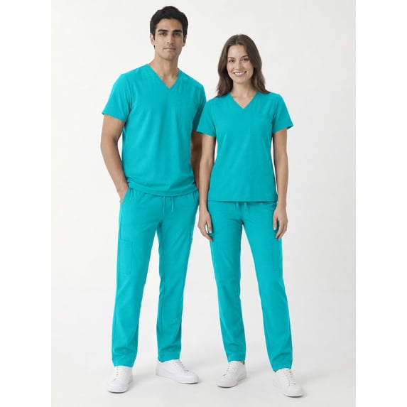 Scrubstar Unisex Core Essentials V-Neck Scrub Top, Sizes XS-3XL