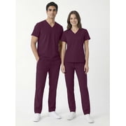 Scrubstar Unisex Core Essentials V-Neck Scrub Top, Sizes XS-3XL