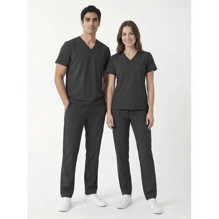 Scrubstar Unisex Core Essentials V-Neck Scrub Top, Sizes XS-3XL