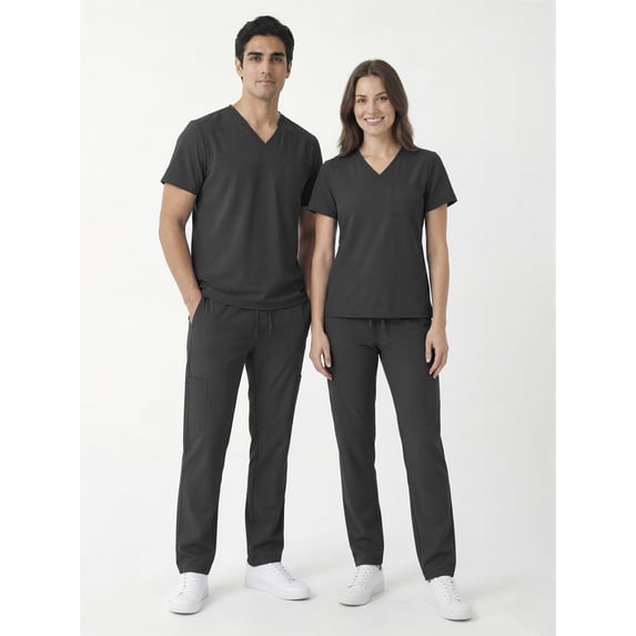 Scrubstar Unisex Core Essentials V-Neck Scrub Top, Sizes XS-3XL