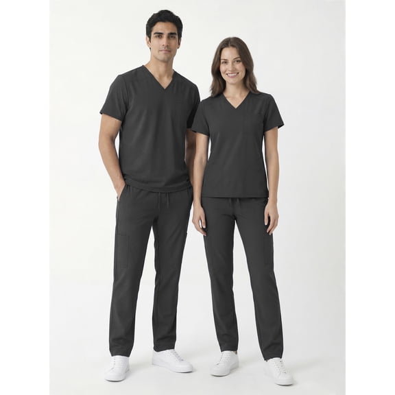 Scrubstar Unisex Core Essentials V-Neck Scrub Top, Sizes XS-3XL