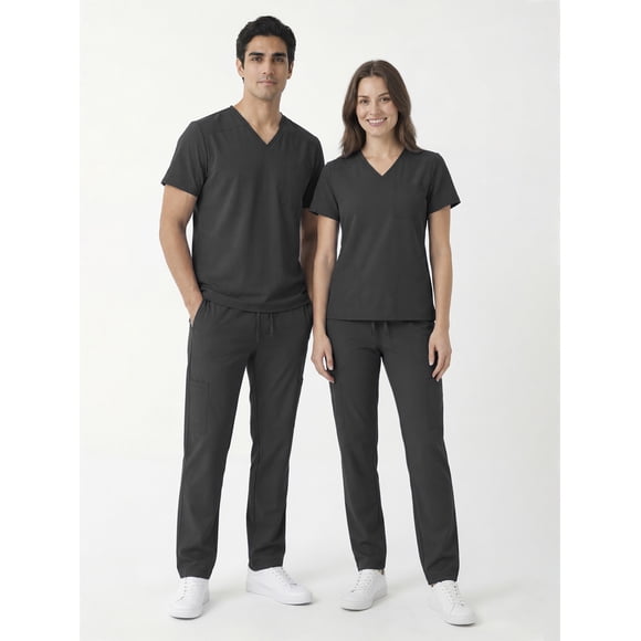 Scrubstar Unisex Core Essentials V-Neck Scrub Top, Sizes XS-3XL