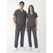 Scrubstar Unisex Core Essentials V-Neck Scrub Top, Sizes XS-3XL