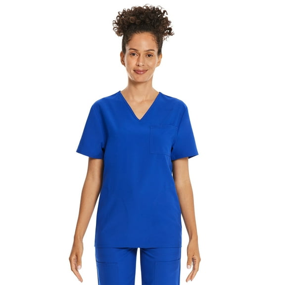Scrubstar Unisex Core Essentials V-Neck Scrub Top, Sizes XS-3XL