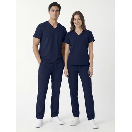 Scrubstar Unisex Core Essentials V-Neck Scrub Top, Sizes XS-3XL