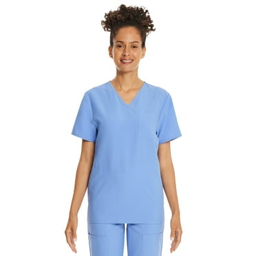 Scrubstar Unisex Core Essentials V-Neck Scrub Top, Sizes XS-3XL