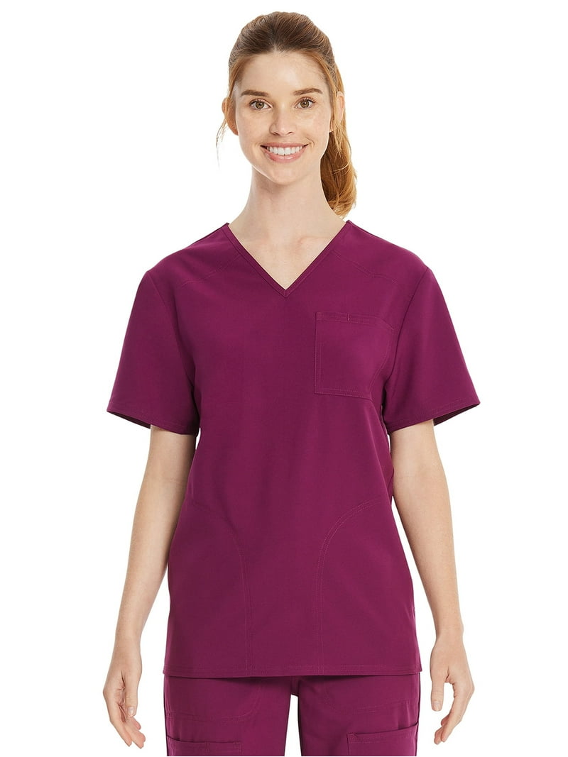 Scrubstar Unisex V-Neck Scrub Top with Pockets, Comfortable, Sizes