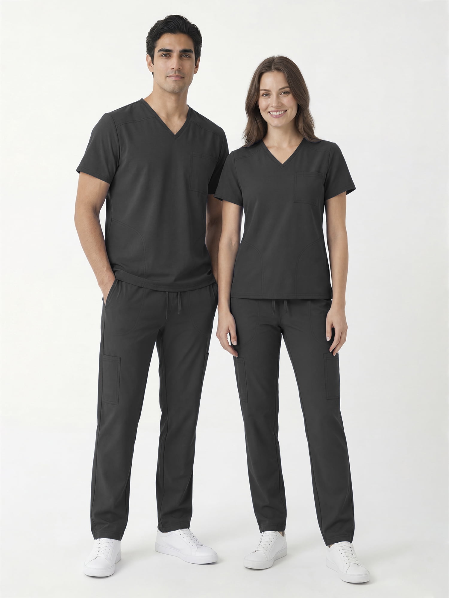 Scrubstar Unisex Core Essentials V-Neck Scrub Top, Sizes XS-3XL