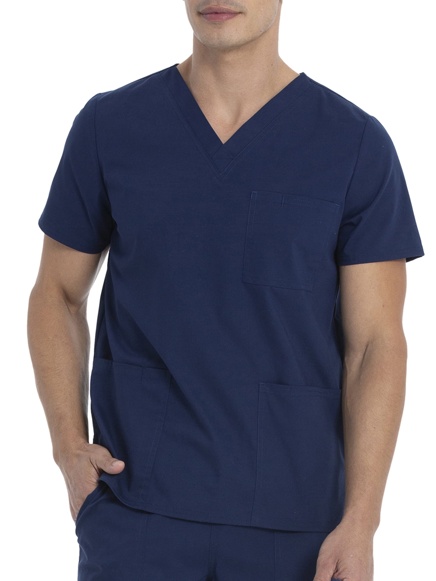 Scrubstar Unisex Solid V-Neck Scrub Top WM01T895