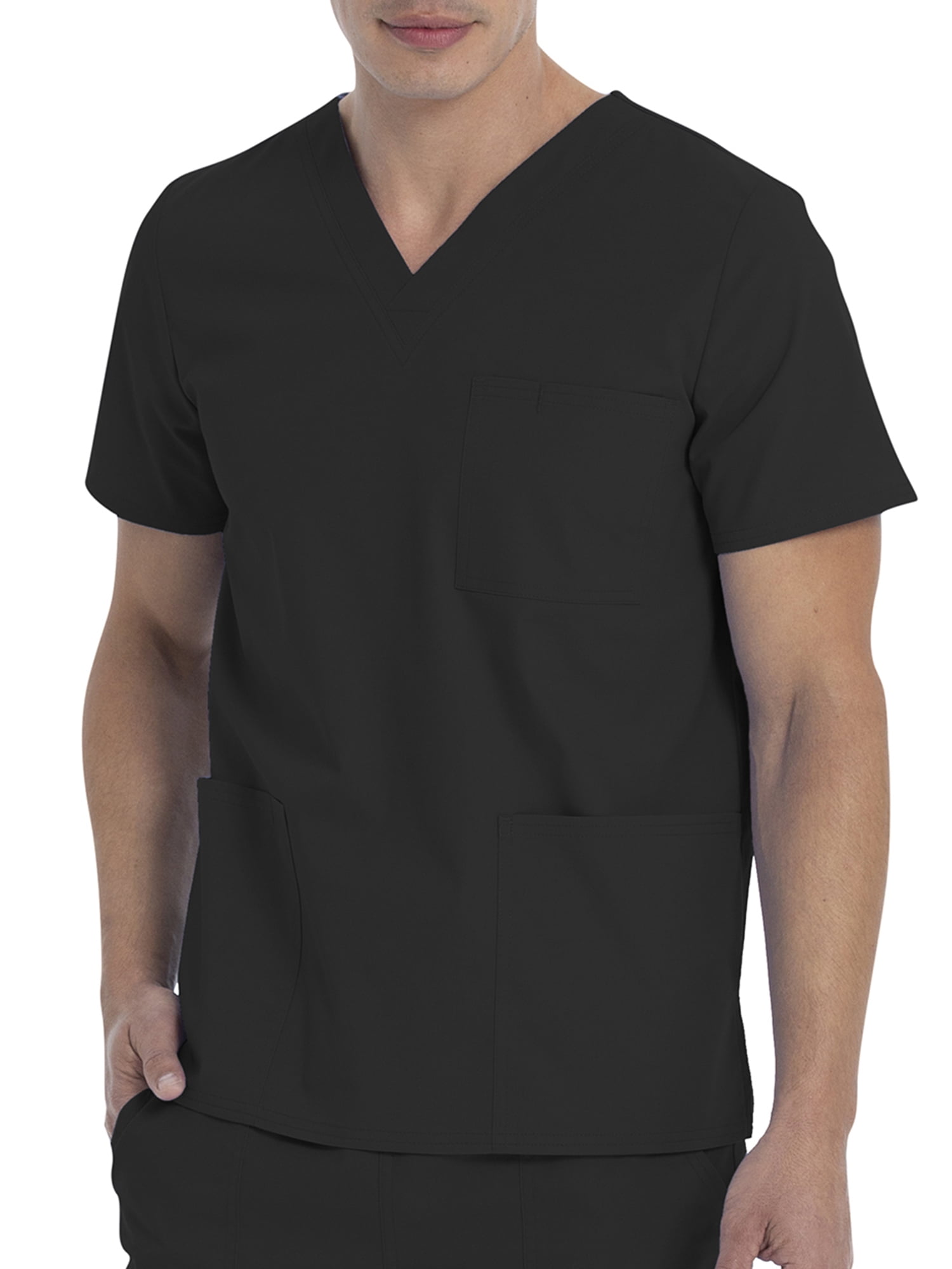 Scrubstar Unisex Solid VNeck Scrub Top WM01T895