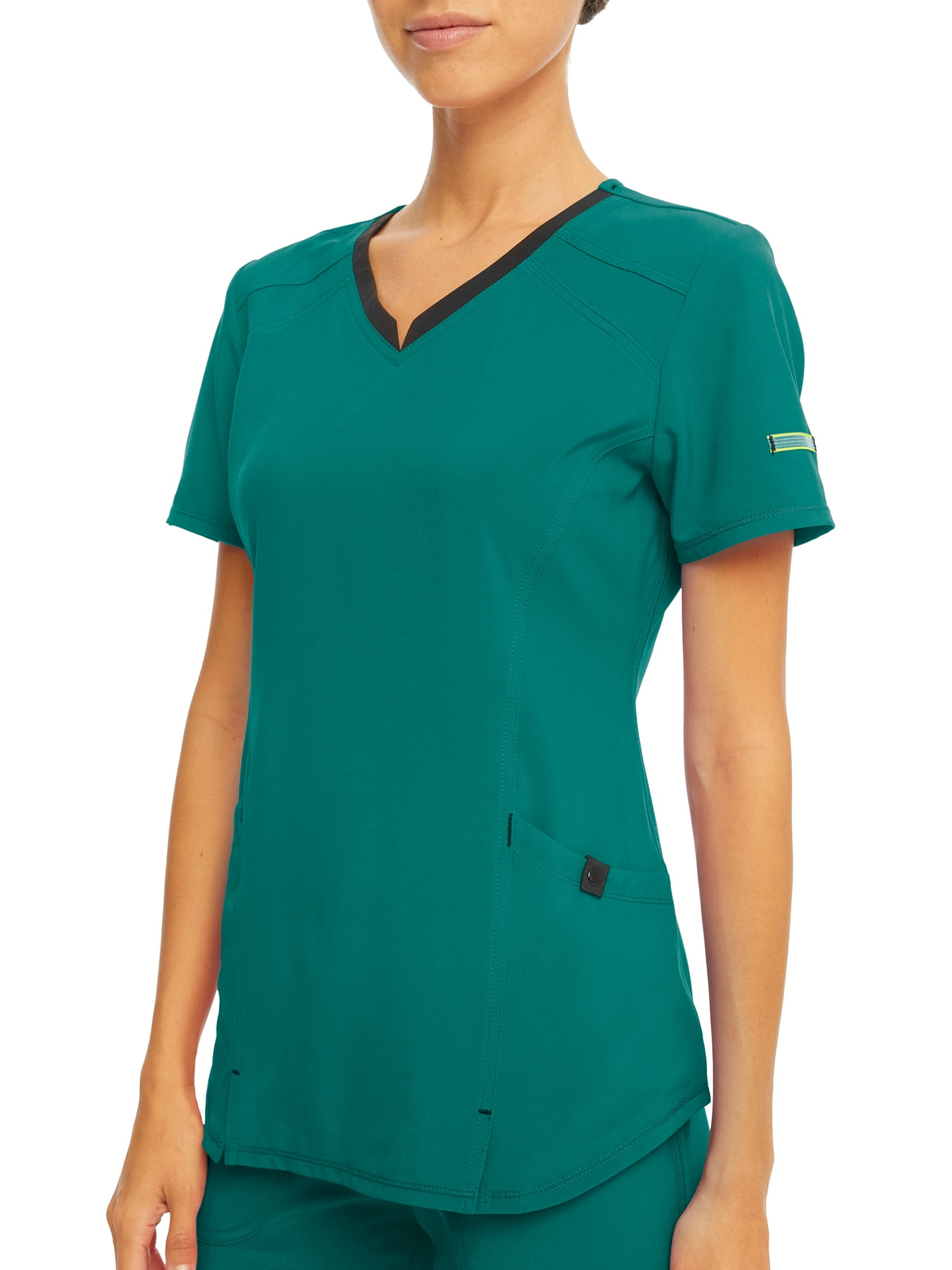 Scrubstar Women's Active Stretch Ethical Fabric Two Pocket VNeck Scrub