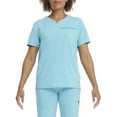 thumbnail image 1 of Scrubstar Women's Active Stretch Ethical Fabric V-Neck Seasonal Solid Tuck-In Scrub Top, 1 of 8