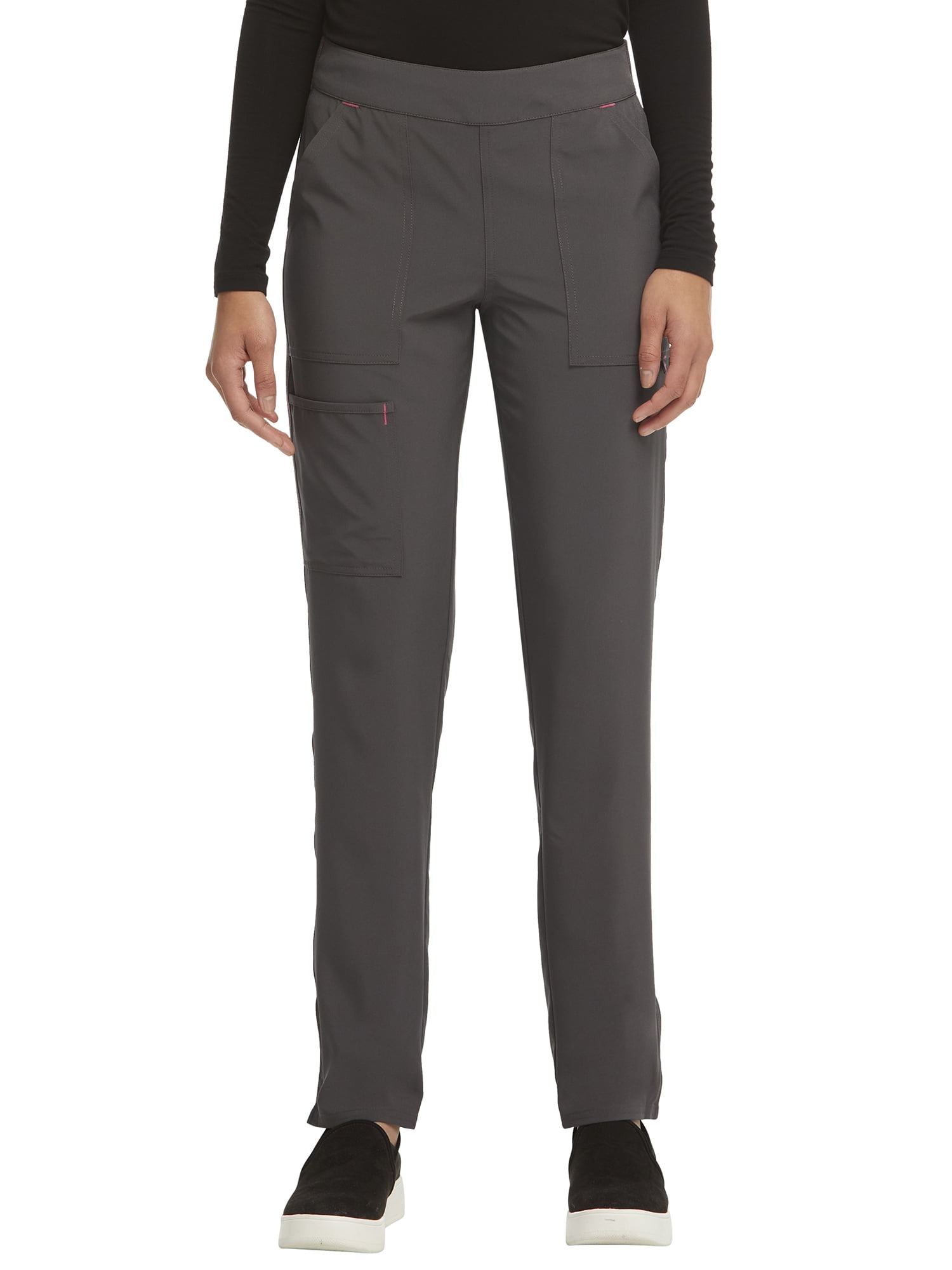 Scrubstar Women's Active Stretch Solid Pull On Pants