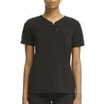 thumbnail image 1 of Scrubstar Women's Active Stretch V-Neck Seasonal Solid Tuck-In Scrub Top, 1 of 4