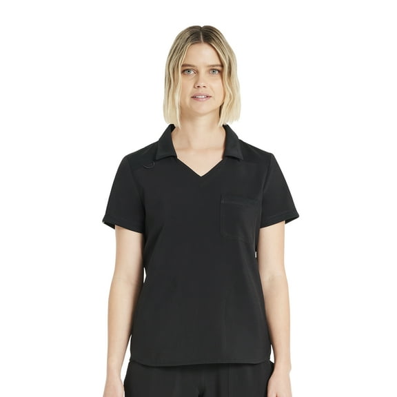 Scrubstar Women's Antimicrobial Premium Performance Collar Top, Sizes XS-3XL