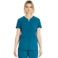 thumbnail image 1 of Scrubstar Women's Antimicrobial Premium Performance Notch Neck Top, Sizes XS-3XL, 1 of 9