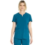 Scrubstar Womens Antimicrobial Premium Performance Notch Neck Top, Sizes XS-3XL