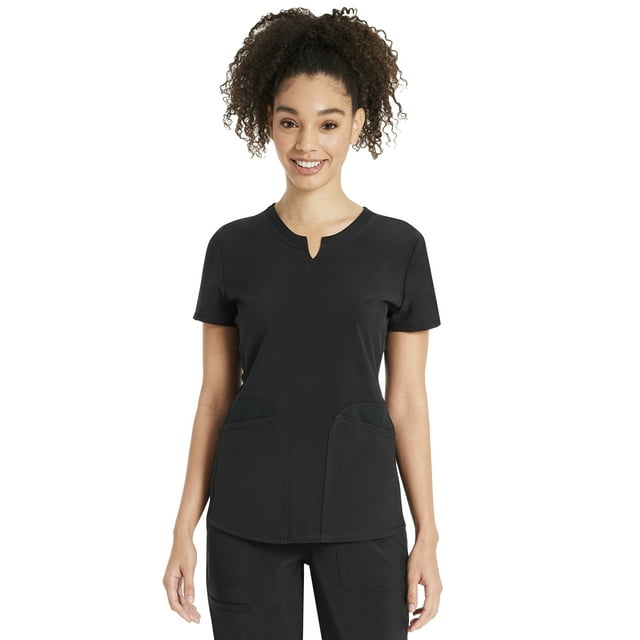 Scrubstar Women's Antimicrobial Premium Performance Notch Neck Top