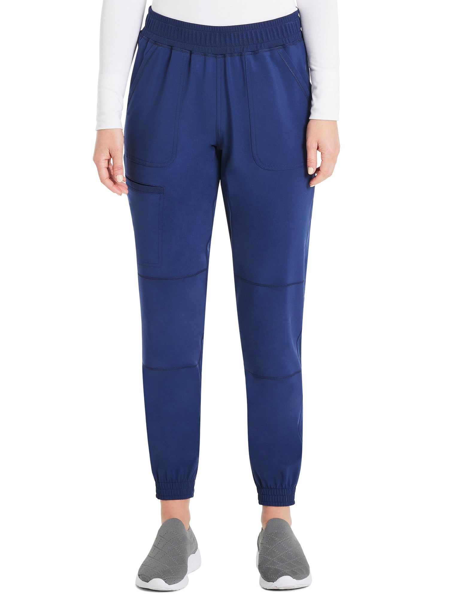 Scrubstar Women's Antimicrobial Premium Performance Petite Yoga Waistband Jogger, Sizes XS-XL