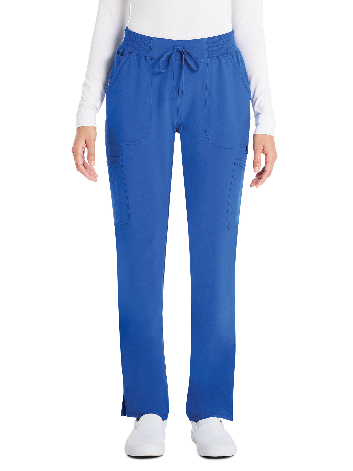 Cherokee Workwear Revolution Women's Scrubs Pant Mid Rise Straight Leg PullOn WW110