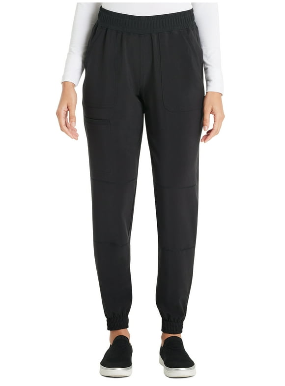 Scrubstar Women's Antimicrobial Premium Performance Yoga Waistband Jogger, Sizes XS-3XL