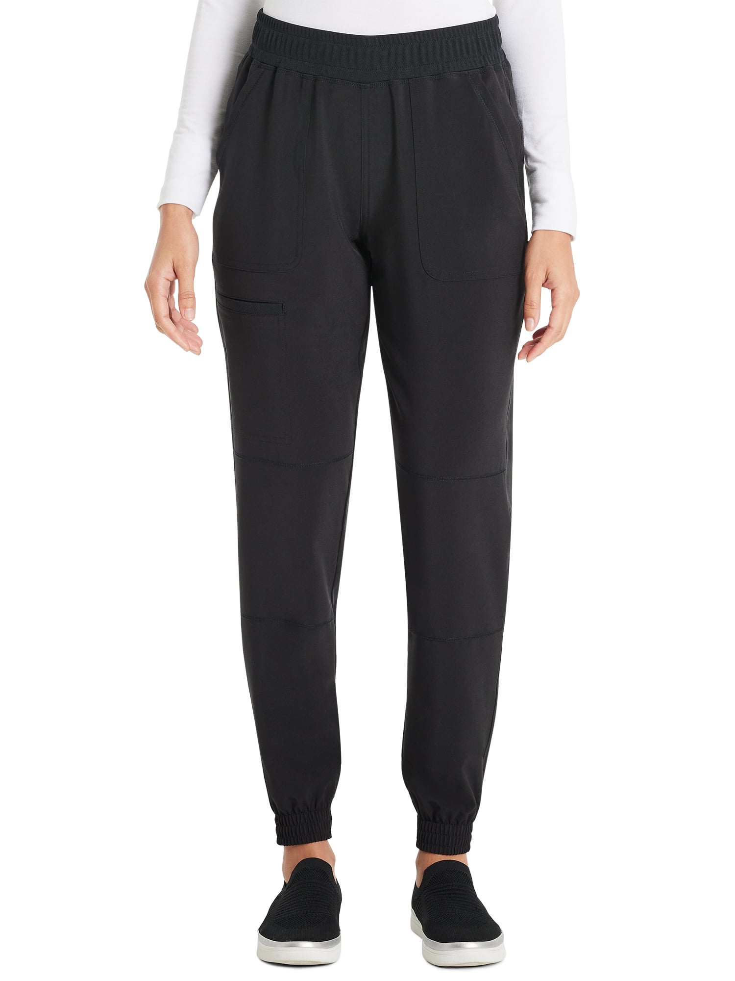 Scrubstar Women's Antimicrobial Premium Performance Yoga Waistband Jogger, Sizes XS-3XL