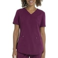 Scrubstar Women's Antimicrobial Premium Ultimate Mock Wrap Scrub Top