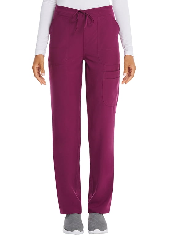 Women's Core Essentials Drawstring Cargo Scrub Pant, Sizes XS-3XL