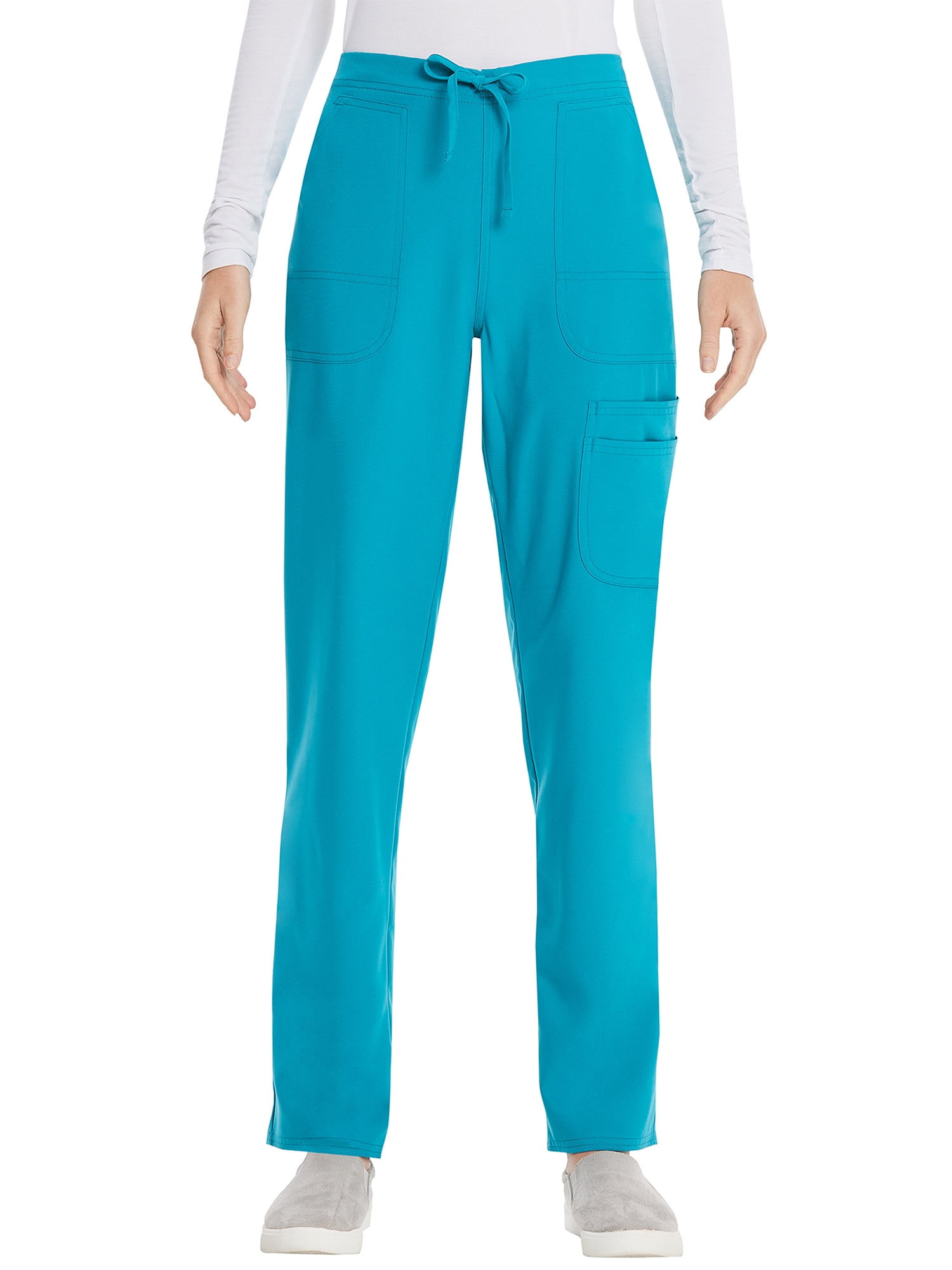 Scrubstar Women's Core Essentials Drawstring Cargo Scrub Pant WM03B117