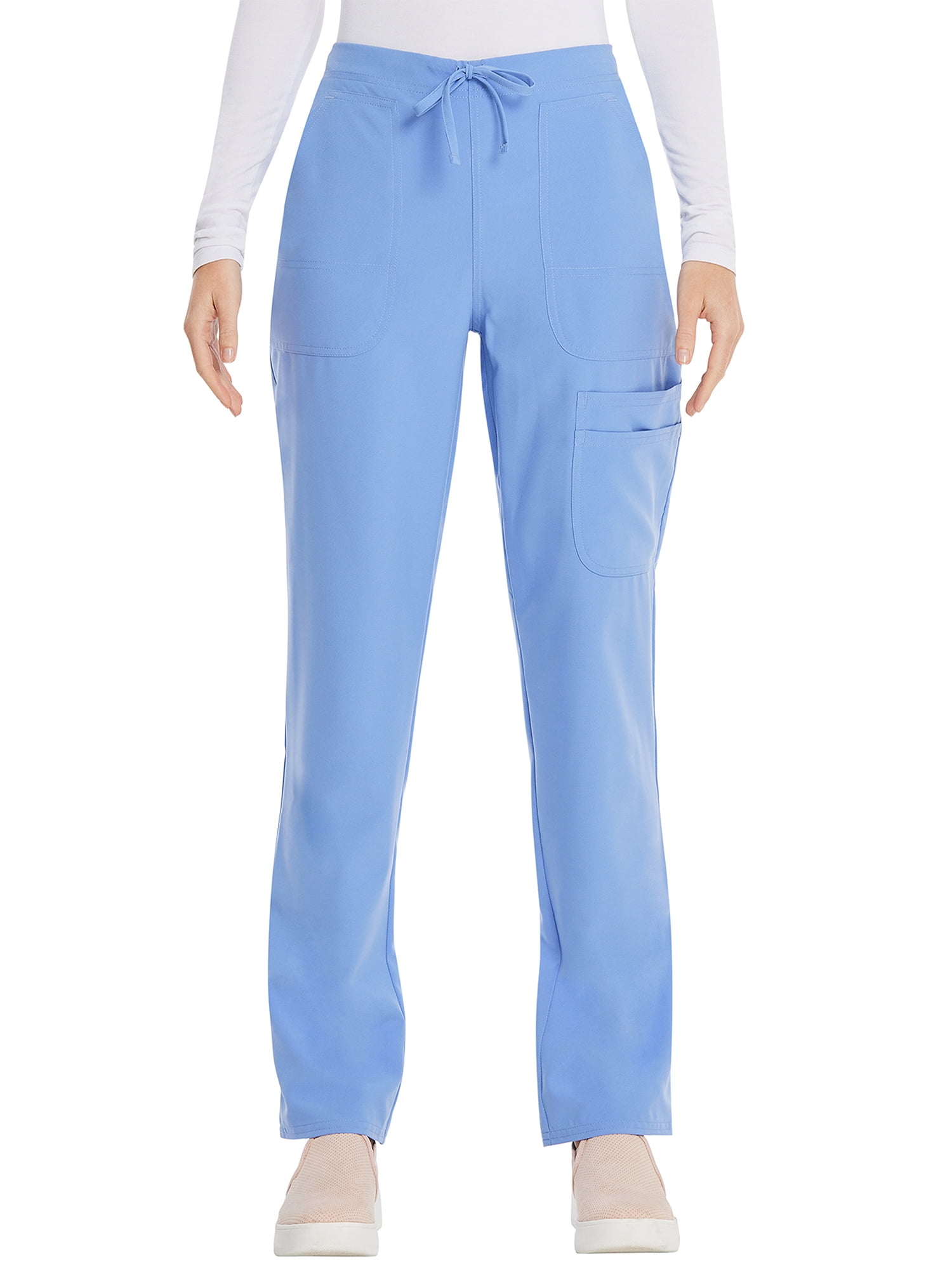 Scrubstar Women's Core Essentials Drawstring Cargo Scrub Pant WM03B117