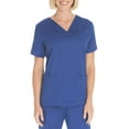 Scrubstar Women's Core Essentials Mechanical Stretch VNeck Scrub Top