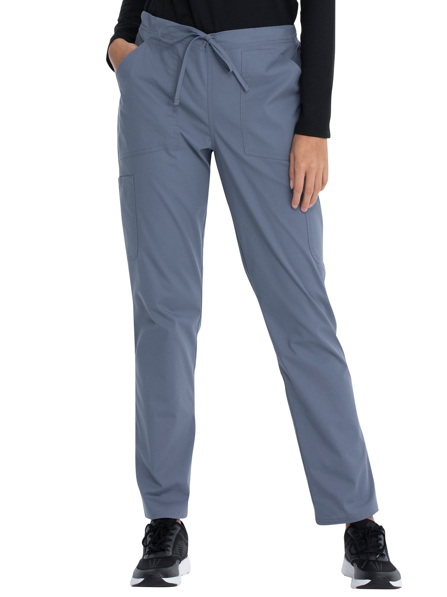 Scrubstar Women's Core Essentials Stretch Drawstring Four Pocket Scrub