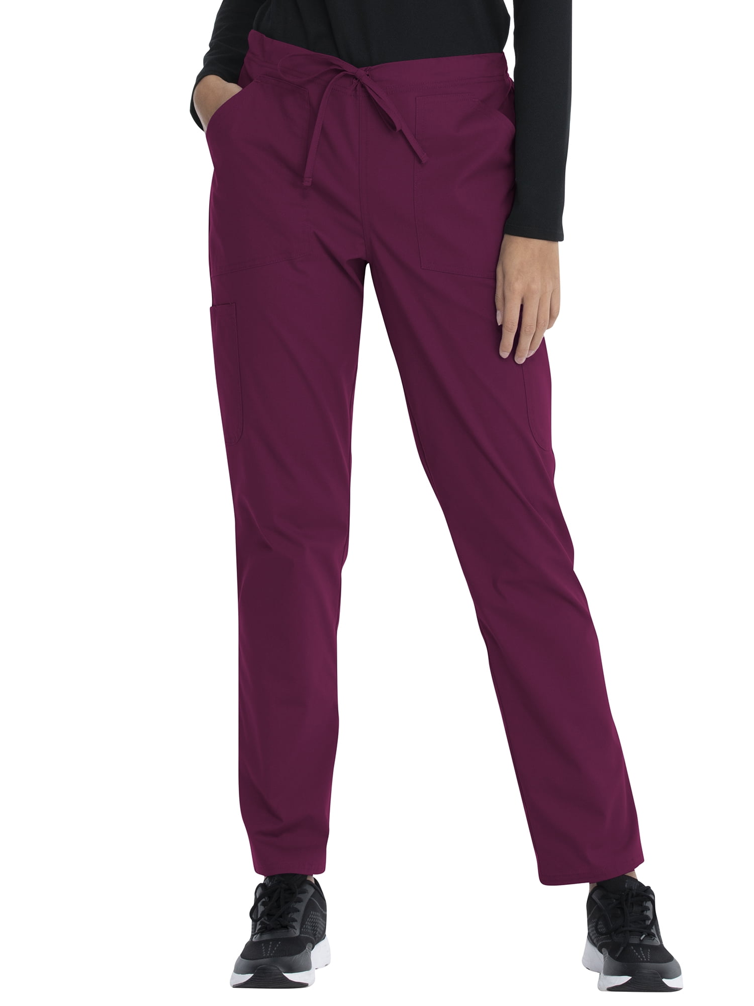 Scrubstar Women's Core Essentials Stretch Drawstring Four Pocket Scrub