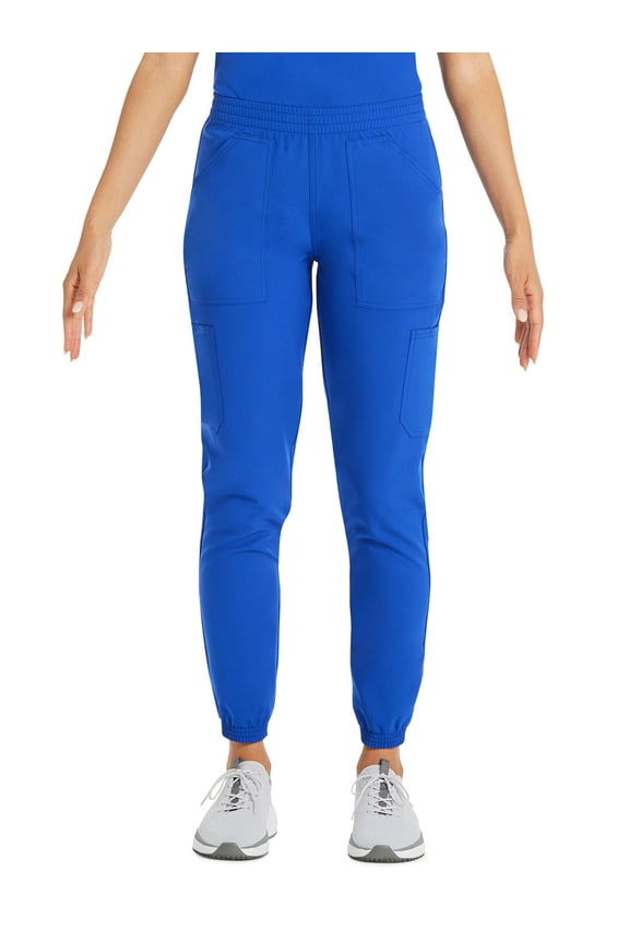 Women's Core Essentials Stretch Pull-On Jogger Cargo Scrub Pants, Sizes XS-3XL