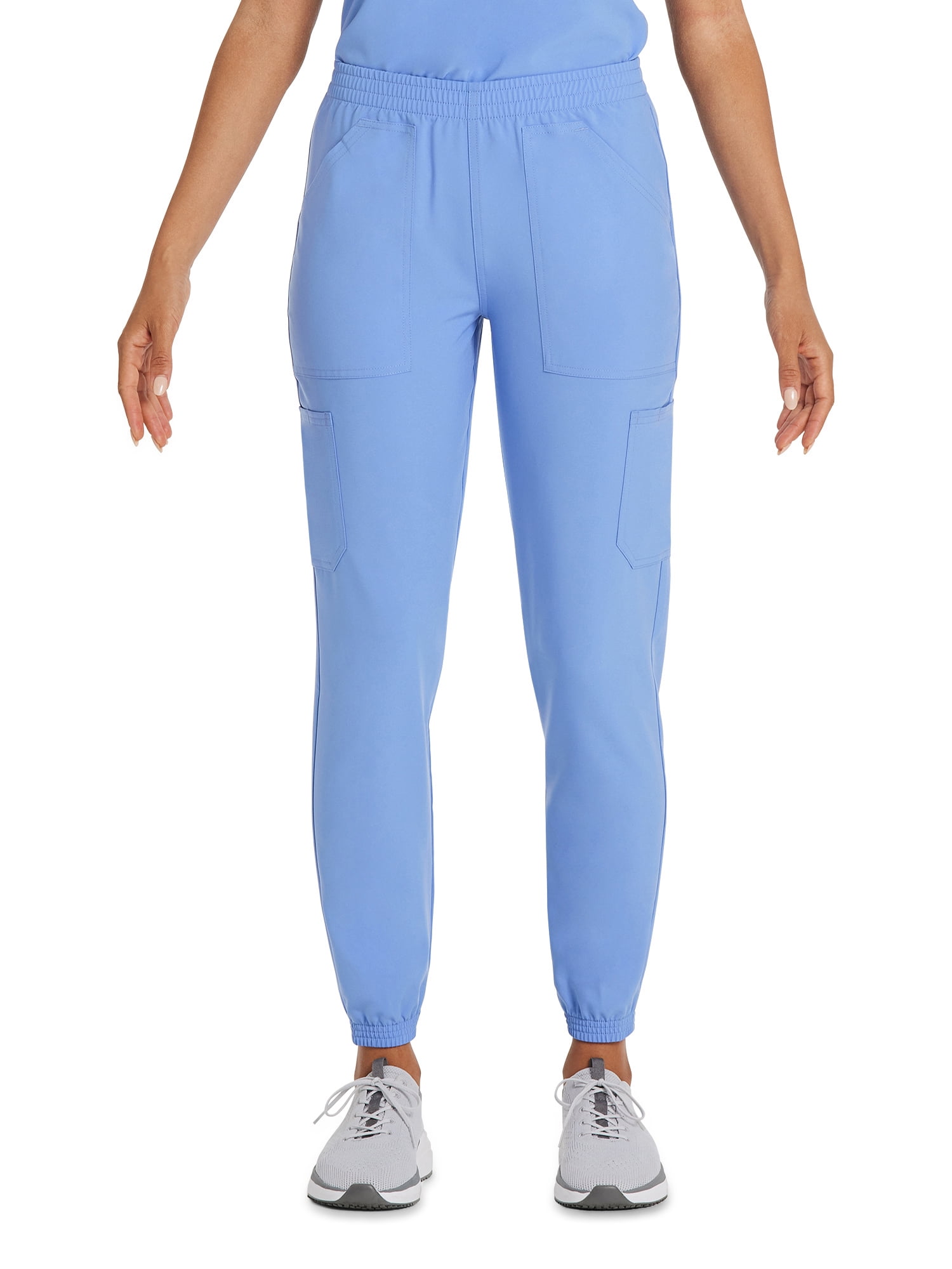 Scrubstar Women's Core Essentials Stretch PullOn Jogger Cargo Scrub
