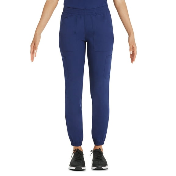 Scrubstar Women's Core Essentials Stretch Pull-On Jogger Cargo Scrub Pants, Sizes XS-3XL
