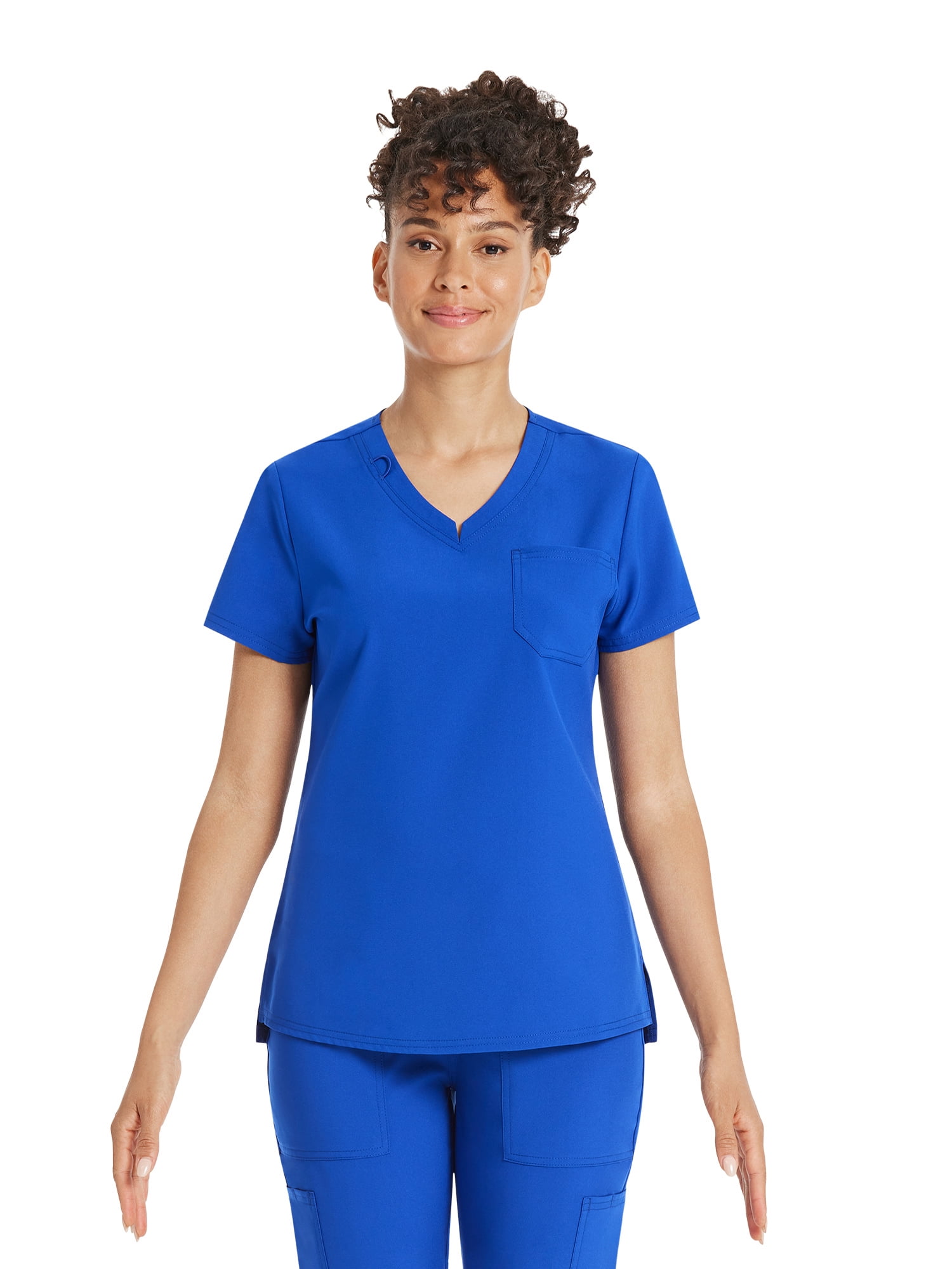 Scrubstar Women's Core Essentials Stretch VNeck Scrub Top, Sizes XS