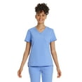 thumbnail image 1 of Scrubstar Women's Core Essentials Stretch V-Neck Scrub Top, Sizes XS-3XL, 1 of 7