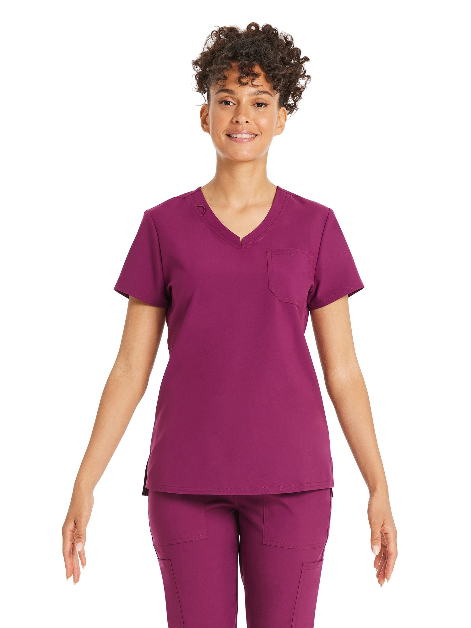 Scrubstar Women's Core Essentials Stretch VNeck Scrub Top, Sizes XS