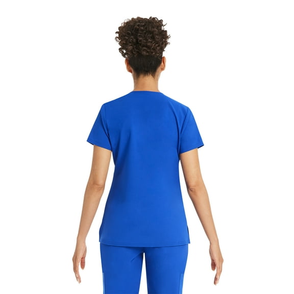 Scrubstar Women's Core Essentials Stretch V-Neck Scrub Top, Sizes XS-3XL