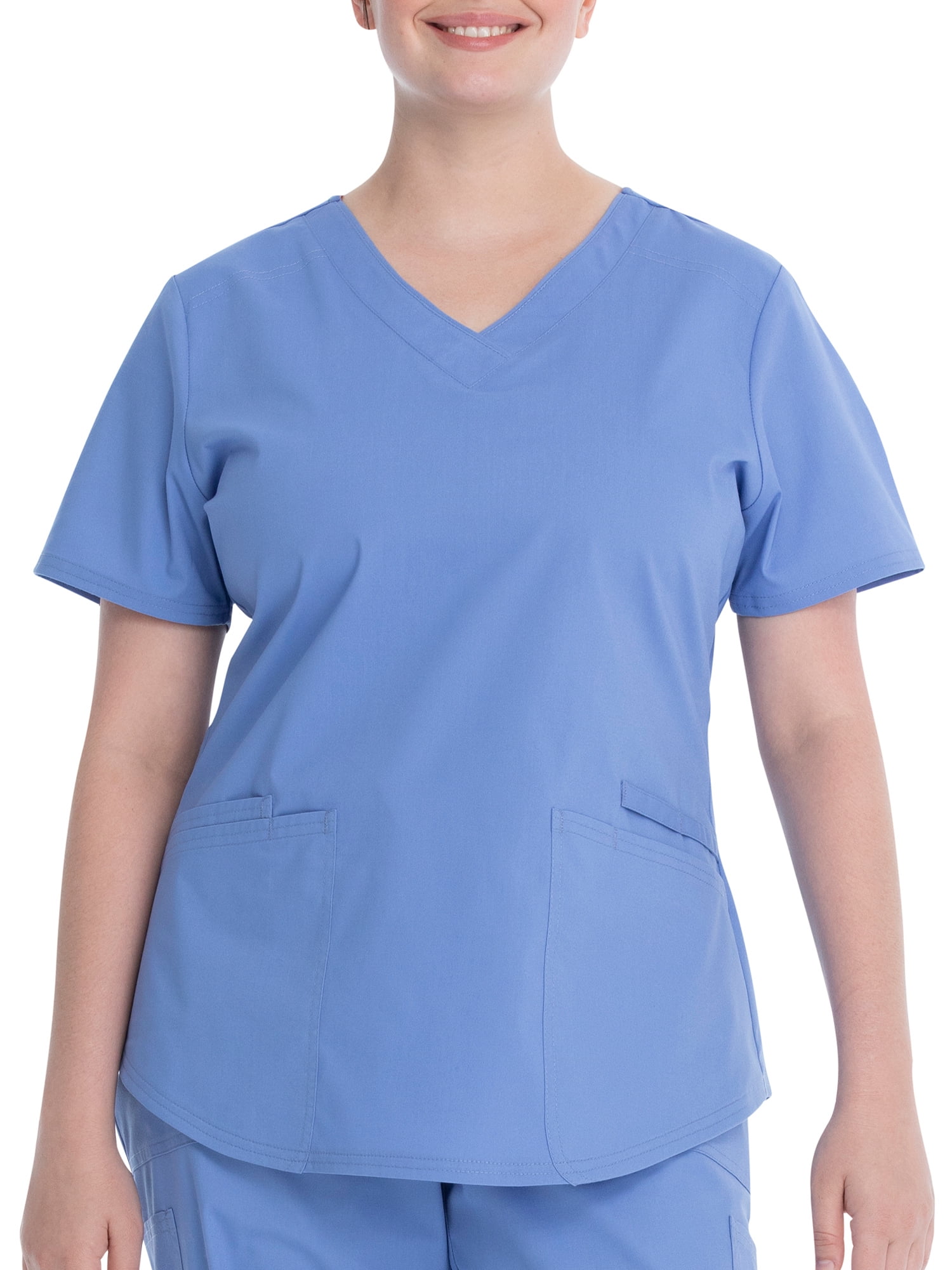 Scrubstar Women's Core Essentials Stretch VNeck Scrub Top WM01T893